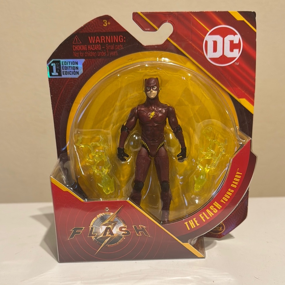 DC The Flash Young Barry Figure 1st Edition NEW NWT SpinMaster